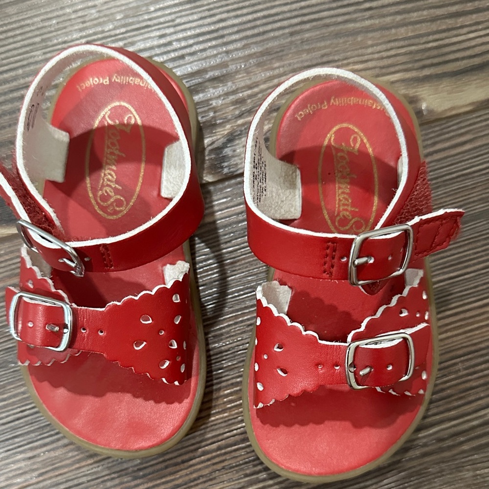 FootMates Cherry Buckle Sandals for Kids